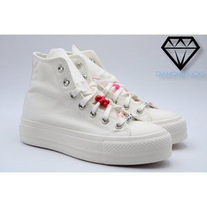 Converse Women's Chuck Taylor All-Star Lift Platform High DIY Beads A06096C